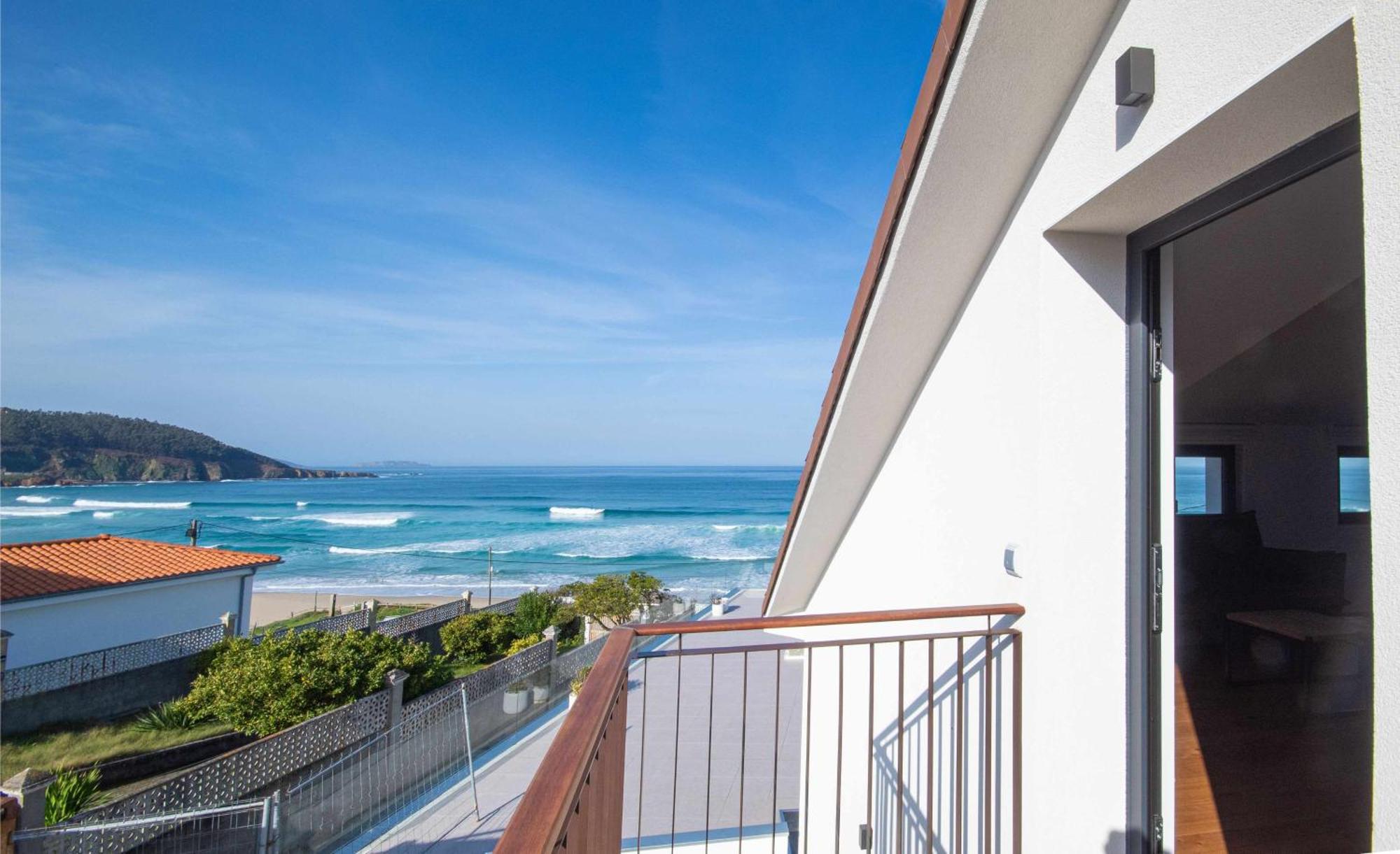 Ag Casa Arnados 1ª Linea De Playa Razo Con Jardi Apartment Cameră foto